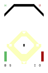 Baseball title screen for Arcadia 2001